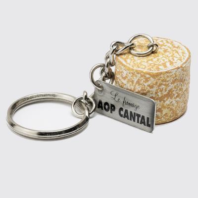 PORTE CLE MINIATURE FROMAGE AOP CANTAL